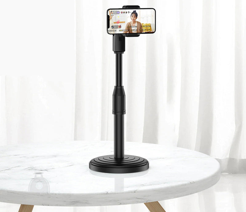 Prime Zar™ 2 Pcs Height Adjustable Mobile Stand Holder